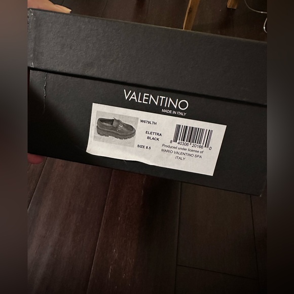 VALENTINO by Mario Valentino Platform Leather Lug Loafers 🖤 - Picture 6 of 16